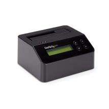 StarTech.com Effaceur de Disque Dur à Baie Unique, Nettoyeur d'HDD/SSD Autonome, 4Kn, USB 3.0 à SATA III (6 Gbps), 9 Modes d'Effacement, Dock 