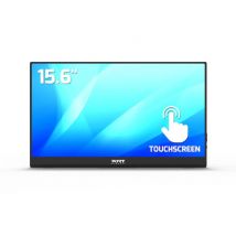 Port Designs 902101T écran plat de PC 39,6 cm (15.6 ) 1920 x 1080 pixels Full HD LCD Écran tactile Noir