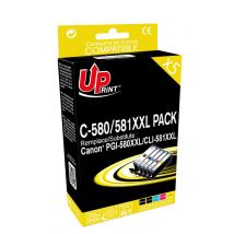 Pack UPrint compatible con CANON PGI-580 / CLI-581 XXL - Nuevo