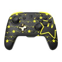 PDP REMATCH GLOW Negro, Amarillo Gamepad Analógico/Digital Nintendo Switch, Nintendo Switch OLED - Nuevo