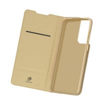 Funda Samsung Galaxy S21 Ultra Tarjetero Cierre F.Soporte Dux Ducis – Oro - Nuevo