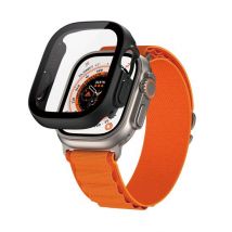 Protection d'écran pour Apple Watch Ultra / Ultra 2 49mm Antichoc D30 Noir transparent