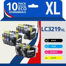 123CONSOMMABLES - LC3219XL Cartouches encre compatible avec Brother LC3219XL LC3219 LC3217 pour Brother MFC-J5330DW, J5730DW, J6930DW, J5930DW, 