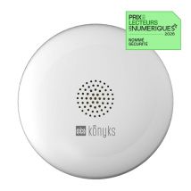 Konyks Osafe - Détecteur de Fuite d'eau et d'Inondation Connecté WiFi 2.4 GHz, Bluetooth