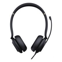 Yealink UH37 Dual Teams Casque Avec fil Arceau Bureau/Centre d'appels Noir