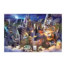 Puzzle 3000 pezzi Vista del castello di Hogwarts / Harry Potter, a partire da 14 anni, 17561, Ravensburger - Nuovo
