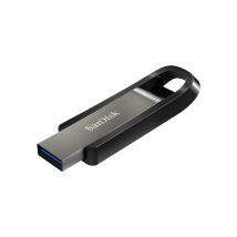 SanDisk Extreme Go unidad flash USB 256 GB USB tipo A 3.2 Gen 1 (3.1 Gen 1) Acero inoxidable - Nuevo