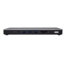 V7 DOCKTB4PT Docking Station cablata Thunderbolt 4 nero, argento - Nuovo