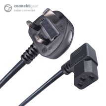 connektgear 27-0101 cable eléctrico Negro 5 m BS 1363 Acoplador C13 - Nuevo
