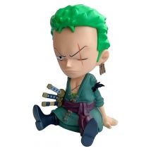 Salvadanaio in PVC di Zoro - Accessorio di One Piece per i fan degli anime - Nuovo
