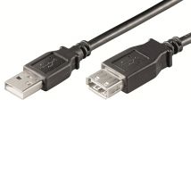 Ewent EC1011 cable USB 1 m USB A Negro - Nuevo