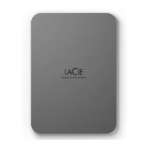 Unità disco esterna LaCie Mobile Drive Secure 2Tb Grigio - Nuovo