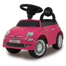 Auto a Spinta Fiat 500 - Rosa Eclatante per Bambini - Nuovo