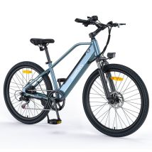 Vélo électrique HillMiles MileTrail 1 pour adultes, 26 pouces, moteur 250 W, batterie 36 V 13 Ah
