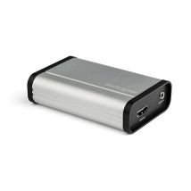 StarTech.com Dispositivo de Captura de Vídeo HDMI a USB-C 1080p 60fps - Capturadora Externa USB 3.0 USB Tipo C de Transmisión en Directo - Adaptador 