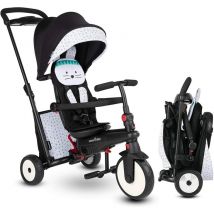 Tricycle Smartrike STR 5 toTs Bunny Noir et Blanc pour Bébé
