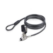 StarTech.com Antivol pour Ordinateur Portable Compatible Slot Noble Wedge , Câble de Verrouillage de 1,5m, Sécurité Antivol pour PC Portable, Câble en