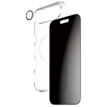Pack de Protection 3-en-1 pour iPhone Air Modèle Flagship Confidentialité Noir transparent