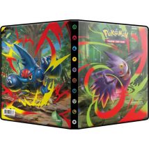 Classeur cartes Pokémon EV 12 Cahier 3 anneaux 80 cartes Gengar & Heracross Jaune