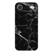 Funda de silicona - Compatible con Apple iPhone 17 Air - diseño marbre noir - Nuevo