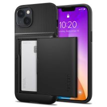 Coque de protection Spigen ACS05058. pour Apple iPhone 14 Polycarbonate, Noir