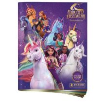 Album de stickers Panini L'École des Licornes 192 stickers (48 spéciaux) Violet