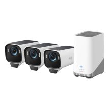 Eufy Cam S3 Pro 3+1 Bola (forma) Cámara de seguridad IP Exterior 3840 x 2160 píxeles Mur - Nuevo