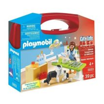 PLAYMOBIL 5653 - City Life - Maleta veterinaria - Novedad 2019 - Nuevo