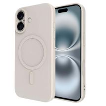 JUST IN CASE Funda para iPhone 17 MagSafe en TPU Blando Serie KickCase Beige - Nuevo