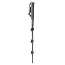 Manfrotto MPMXPROC4 monopod para cámara 1/4, 3/8 Fibra de carbono Negro - Nuevo