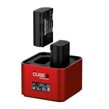 Caricabatterie HAHNEL ProCube3 compatibile con Canon LP-E6. E6N. E6NH. E6P. LP-E8. LP-E17 - Nuovo