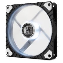 NOX H-Fan Pro LED WHITE Ventilador 12 cm Negro, Blanco 1 pieza(s) - Nuevo