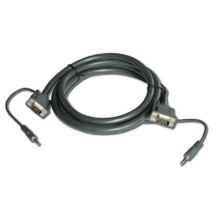 Kramer Electronics C-GMA/GMA-6 1,8288 m VGA (D-Sub) + 3,5mm Negro - Nuevo