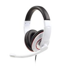 Gembird MHS-001-GW auricular y casco Auriculares Alámbrico Diadema Llamadas/Música Blanco - Nuevo