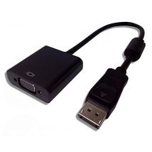 Lineaire ADHD744 câble vidéo et adaptateur 0,1 m DisplayPort VGA (D-Sub) Noir