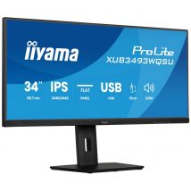 iiyama ProLite XUB3493WQSU-B6 écran plat de PC 86,4 cm (34 ) 3440 x 1440 pixels UltraWide Quad HD LED Noir