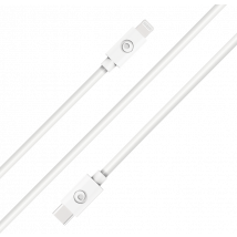 Câble USB C / Lightning 3A 2m PD 60W Blanc Bigben