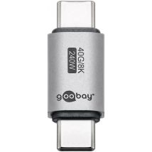 Goobay 74448 changeur de genre de câble USB-C Argent