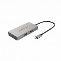 HYPER HDMB2 hub de interfaz USB 3.2 Gen 1 (3.1 Gen 1) Type-C 5000 Mbit/s Acero inoxidable - Nuevo