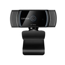 Canyon CNS-CWC5 webcam 2 MP 1920 x 1080 Pixel USB Nero (Canyon Ultra HD live streaming Web Camera) - Nuovo
