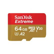 SanDisk Extreme MicroSD 64Go V30 A2
