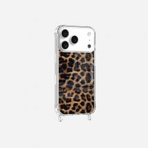 Coque imprimée La coque Française MagSafe Léopard avec anneau Brun pour iPhone Air