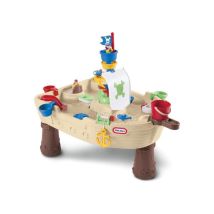 Mesa de juego de agua pirata Little Tikes Anchors Away con cañón y molino - Nuevo