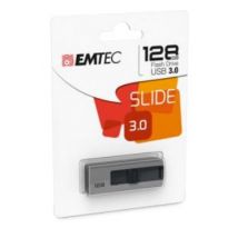 Emtec B250 Slide lecteur USB flash 128 Go USB Type-A 3.2 Gen 1 (3.1 Gen 1) Gris