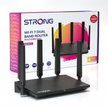 Routeur Strong ROUTERBE3600 WiFi 7 Double Bande 3600 Mbps 5 Antennes Ethernet 2.5G