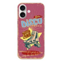 Funda de silicona - Compatible con Apple iPhone 17 - diseño retro disco - Nuevo