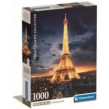 PUZ 1000 PEZZI TORRE EIFFEL CLEMENTONI CLI39703 - Nuovo