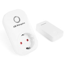 Prise intelligente Orbegozo ENM 2000 avec télécommande - Contrôle sans pile - Portée 150 M - Pui