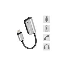 Altadif ALTLIGHTX2 changeur de genre de câble 2 x Lightning Lightning Aluminium, Noir