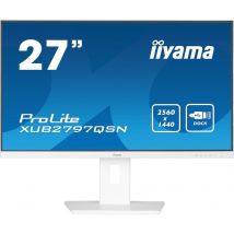 iiyama G-MASTER XUB2797QSN-W2 écran plat de PC 68,6 cm (27 ) 2560 x 1440 pixels 4K Ultra HD LED Blanc